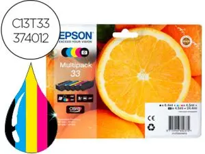 CARTOUCHE EPSON T3337 JET D'ENCRE MULTIPACK 4 COULEURS+NOIR PHOTO