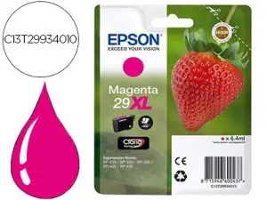 CARTOUCHE EPSON T2993 XL JET D'ENCRE FRAISE CLARIA COULEUR MAGENTA