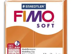 PÂTE À MODELER FIMO SOFT COLORIS MANDARINE PAIN 57G