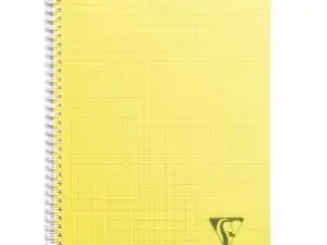 CAHIER CLAIREFONTAINE LINICOLOR RELIURE INTÉGRALE ASSORTIMENT FRESH A4 21X29,7CM 180 PAGES 90G 5X5MM