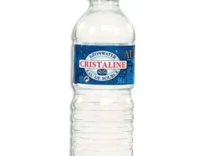 EAU PLATE CRISTALINE BOUTEILLE 50CL