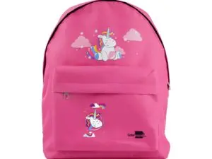CARTABLE SCOLAIRE LIDERPAPEL SAC À DOS 38X28X12CM MODÈLE LICORNE COLORIS ROSE