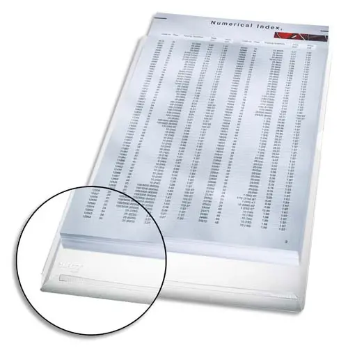 5 POCHETTES COIN LEITZ À SOUFFLET PVC TRANSPARENT SOUPLE GRAINÉ 224X310MM 170 MICRONS CAPACITÉ 200F