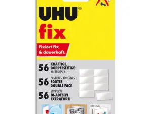 PATAFIX UHU DOUBLE FACE MOUSSE ETUI DE 56 PASTILLES