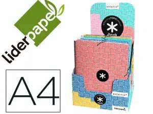 CHEMISE ANTARTIK CARTON RECOUVERT A4 3 RABATS         ÉLASTIQUE TRENDING TOPIC 2019 COLORIS ASSORTIS