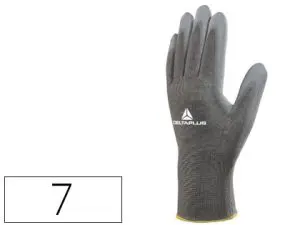 GANT TRICOT DELTAPLUS POLYAMIDE PAUME ENDUITE POLYURÉTHANE JAUGE 13 COLORIS GRIS TAILLE 7 PAIRE