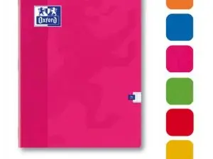CAHIER PIQUÉ OXFORD COUVERTURE PELLICULÉE LAVABLE A4+ 24X32CM 96 PAGES 90G SÉYÈS