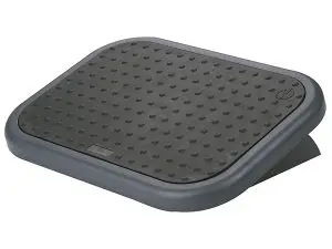 REPOSE-PIEDS Q-CONNECT RÉGLABLE AVEC REVÊTEMENT EN CAOUTCHOUC 450X330X85MM