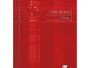 CARNET BORD PIQUÉ CLAIREFONTAINE POUR ENSEIGNANTS A4 21X29,7CM 44 PAGES