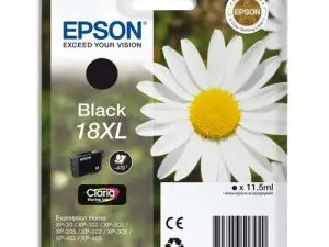 CARTOUCHE EPSON T1811 JET D'ENCRE C13T18114010 COULEUR NOIR HAUTE CAPACITÉ 470P