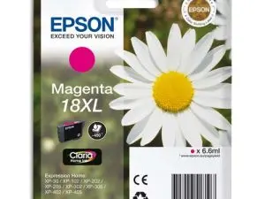 CARTOUCHE EPSON T1813 JET D'ENCRE C13T18134010 COULEUR MAGENTA HAUTE CAPACITÉ 450P