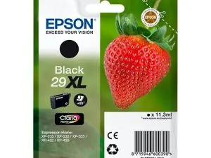 CARTOUCHE EPSON T2991 29XL JET D'ENCRE FRAISE CLARIA COULEUR NOIR