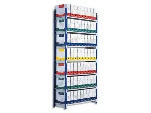 ÉTAGÈRE PAPERFLOW RANG'ÉCO ÉLÉMENTS SUIVANTS 5 TABLETTES 35CM