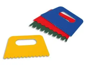 PEIGNE A EFFETS O'COLOR 130X80MM COLORIS ASSORTIS SACHET 4 UNITES