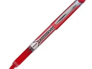 STYLO PILOT V5 GRIP ÉCRITURE FINE 0.3MM CLIP MÉTAL GRIP PRÉHENSION NIVEAU ENCRE LIQUIDE VISIBLE 1600M ÉCRITURE ROUGE