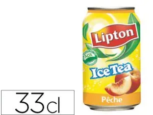 BOISSON LIPTON ICE TEA PÊCHE CANETTE 33CL