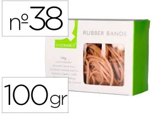 BRACELET CAOUTCHOUC Q-CONNECT N.15 150X3MM BOÎTE FENÊTRE DE 100G