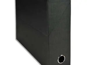 BOITE TRANSFERT EXACOMPTA IDERAMA CARTON  RECOUVERT     PAPIER TOILE 15/10E 25X33CM   DOS 90MM OEILLET PREHENSION