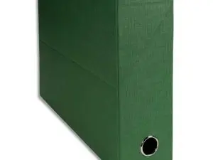 BOITE TRANSFERT EXACOMPTA IDERAMA CARTON  RECOUVERT     PAPIER TOILE 15/10E 25X33CM   DOS 90MM OEILLET PREHENSION