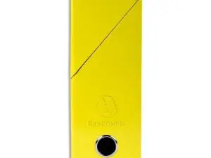 BOITE TRANSFERT EXACOMPTA IDERAMA CARTON RECOUVERT      15/10E 25X33CM DOS 90MM JAUNE