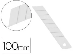 LAME 18MM DE RECHANGE Q-CONNECT POUR CUTTER KF17106 BLISTER 5 UNITES