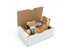 BOITE EXPEDITION POSTALE PETIT FORMAT SOLIDE RIGIDE    RENFORTS EXTERIEURS MONTAGE   FACILE 25X15X10CM COLORIS