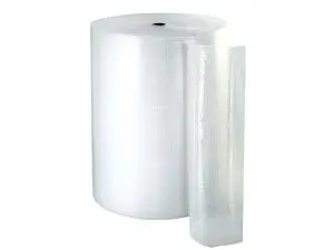 FILM A BULLES AIRCAP BULLE DIAMETRE 10MM POLYETHYLENE RESISTANT ABSORBE LES COUPS ROULEAU 100CMX150M