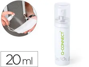 PULVERISATEUR HYGIENISANT Q-CONNECT NETTOIE ET DESINFECTE SPRAY 20ML