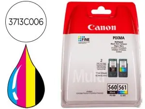 CARTOUCHE CANON 560 POUR PIXMA TS5350 / TS5351 / TS5352 / TS5353 PACK 4 COULEURS NOIR JAUNE CYAN
