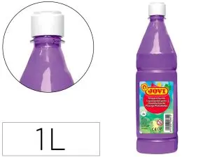 GOUACHE LIQUIDE JOVI BASIC TOUT SUPPORT PAPIER CARTON BOIS TISSU PATE A MODELER 1L COLORIS VIOLET