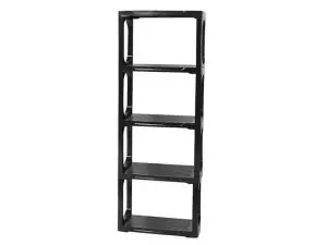 ETAGERE CEP HEAVY DUTY PP 4 RAYONNAGES MONTAGE SIMPLE ET SANS OUTIL CHARGE MAXIMALE 100KG PAR NIVEAU COLORIS NOIR