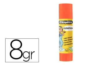 BATON DE COLLE CLEOBIO'STICK 8 GR 90% MATIERE VEGETALE ET 90% PLASTIQUE RECYCLE