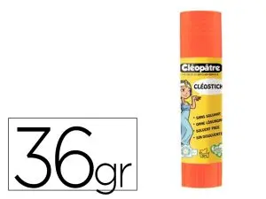 BATON DE COLLE CLEOBIO'STICK 36 GR 90% MATIERE VEGETALE ET 90% PLASTIQUE RECYCLE