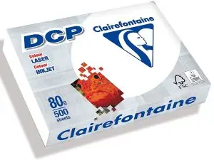 PAPIER CLAIREFONTAINE MULTIFONCTION LASER COULEUR   DC HAUTE QUALITE A3  80G/M2   BLANC PARFAITE OPACITE PAQUET
