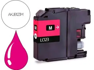 CARTOUCHE HYPERBURO JET ENCRE COMPATIBLE BROTHER LC123 MA