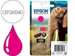 CARTOUCHE ENCRE EPSON CLARIA PHOTO HD INK 24XL MAGENTA