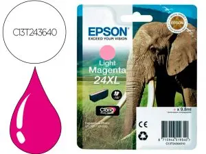 CARTOUCHE ENCRE EPSON CLARIA PHOTO HD INKá24XL EXPRESSION PHOTO XP-950 MAGENTA CLAIR