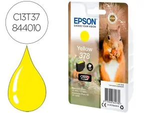 CARTOUCHE ENCRE EPSON SINGLEPACKá378 CLARIA PHOTO HD INK JAUNE