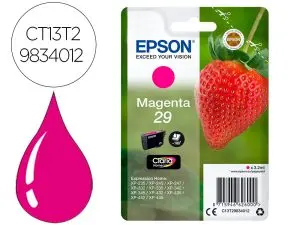 CARTOUCHE ENCRE EPSONá SINGLEPACK 29 CLARIA HOME INK FRESA RF+AM MAGENTA