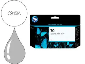 CARTOUCHE HP JET D'ENCRE 70 COULEUR GRIS CLAIR.130ML