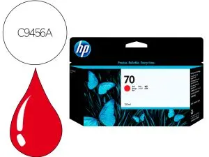 CARTOUCHE HP JET D'ENCRE  70 COULEUR ROUGE 130ML