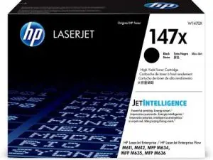 CARTOUCHE HP LASERJET 147X COULEUR NOIR 25200 PAG