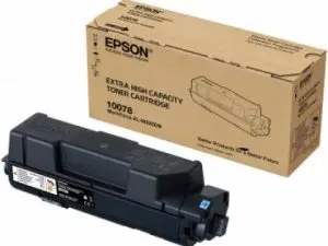 CARTOUCHE EPSON LASER WORKFORCE  C13S110078 COULEUR NOIR 13000 PAG