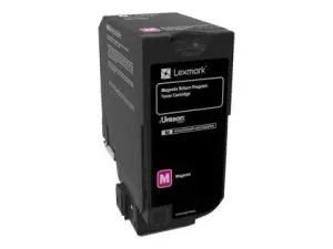 TONER LASER LEXMARK 74C20M0 COULEUR MAGENTA 3000 PAG