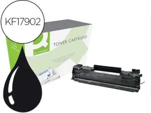 TONER Q-CONNECT COMPATIBLE CANON 3500B002AA 728QCN POUR ISENSYS MF4410 4430 4450 4550 4570 4580 COULEUR NOIR 2100P
