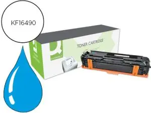 TONER Q-CONNECT COMPATIBLE HP CF211A M251CQCN POUR IMPRIMANTES CF211A COLOR LASERJET M251 SERIES COULEUR CYAN 1800P