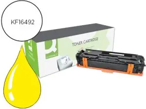 TONER Q-CONNECT COMPATIBLE HP CF212A M251YQCN POUR IMPRIMANTES COLOR LASERJET M251 SERIES COULEUR JAUNE 1800P