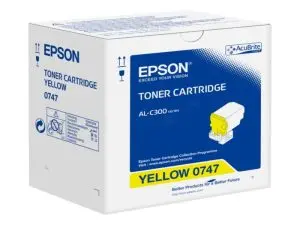 TONER  EPSON C13S050747 COULEUR JAUNE 8 800 PAG