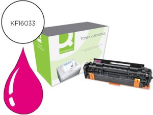 TONER Q-CONNECT COMPATIBLE HP CE413A M451MQCN POUR IMPRIMANTES COLOR LASERJET M351 451 375 475 COULEUR MAGENTA 2600P