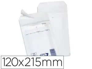 POCHETTE GPV KRAFT BULLE AIR ECONOMIQUE TRES RESISTANT     120X215MM COLORIS BLANC 75G   BOITE DE 200 UNITES